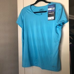 Patagonia Silk Weight Capilene short sleeve Tee